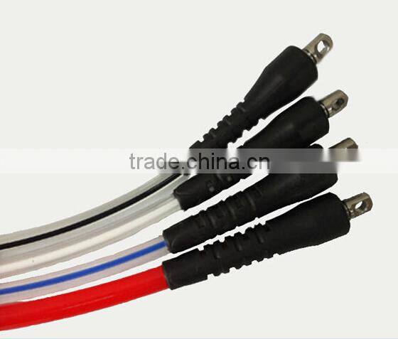 surfboard coil leash black color with high durability surf leash