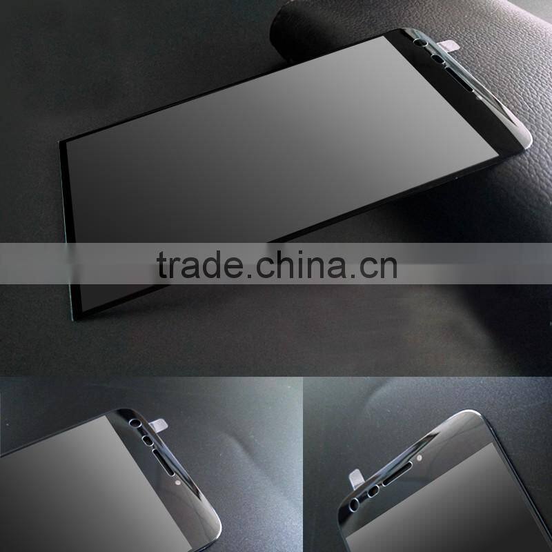 wholesale silk print tempered glass screen protector for LG G5