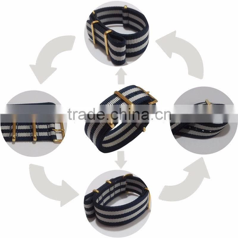 Popular Cheap Smart Ballistic Nylon Watch Strap 20mm
