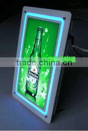 animated light box flashing high brigthness dynamic led light box advertising light boxes