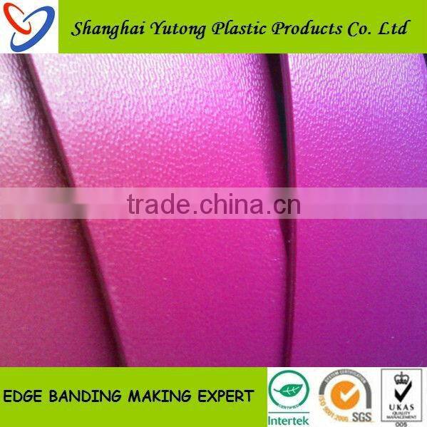 plastics decorative material Pvc Edge Banding For Furniture