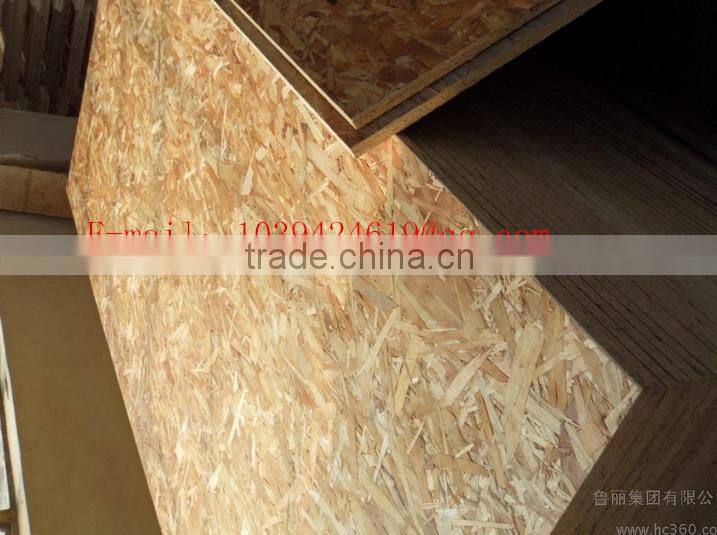 good quality 8mmto 30mm E0 osb board for building structure