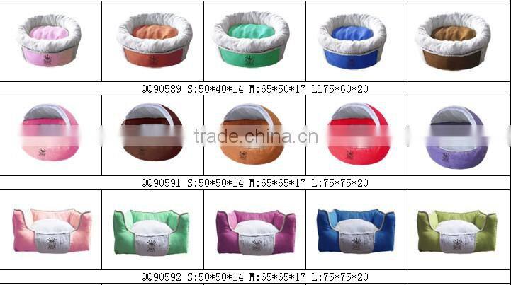 SGS & ISO QQ factory wholesale pet accessories luxury sofa dog bed