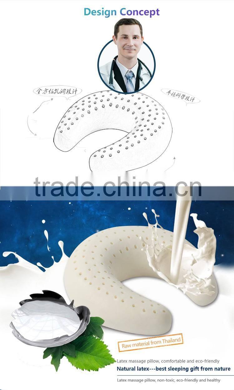 XD-KO006Hot selling 100% Natural Latex pillow