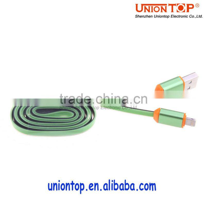 high quality noodle flat android usb cable for Samsung/Huawei/HTC/Xiaomi