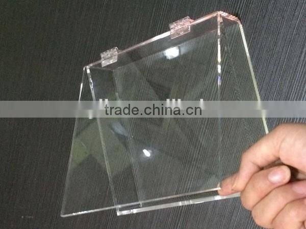 clear custom acrylic boxes with hinges