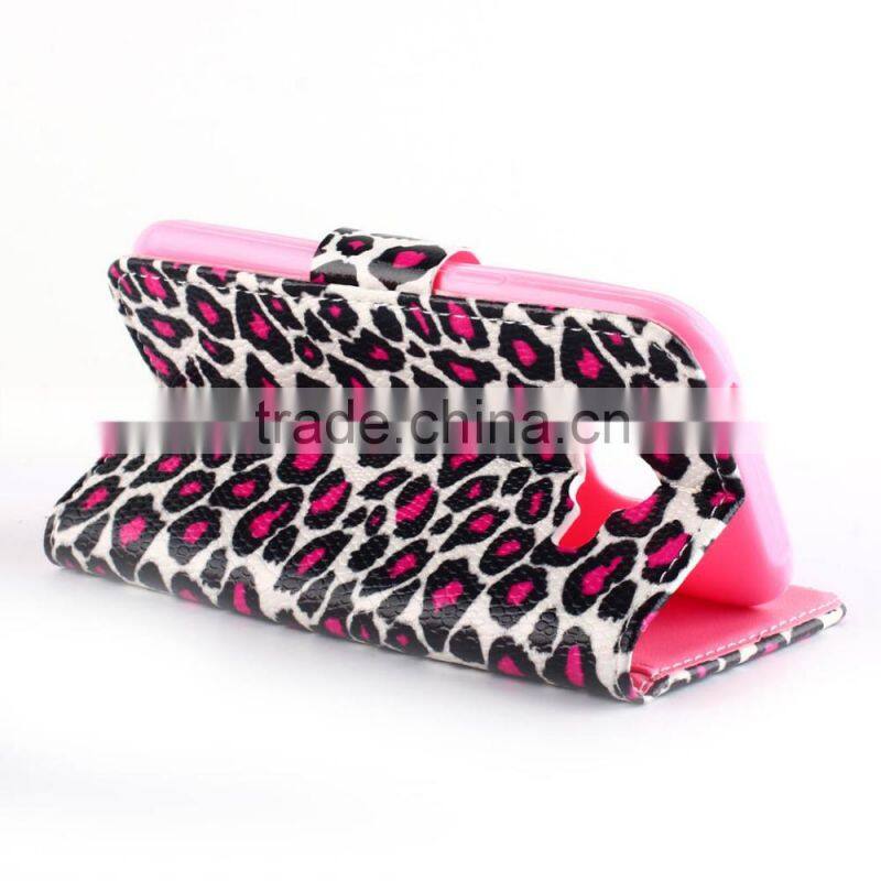 Wholesale For Samsung Galaxy J1 J100 Painted Style Leather TPU Case with Wallet Card Slots Free Shipping