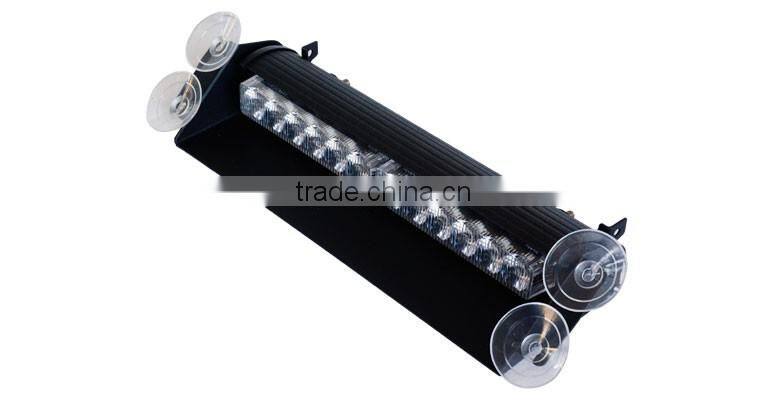 Amber LED security car deck light police vehicle warning dash lightbar LTDG612