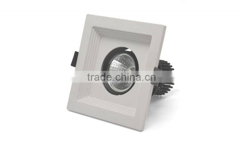 LED COB 10W wall ceiling decoration square LED downlight TEC002CQU10W