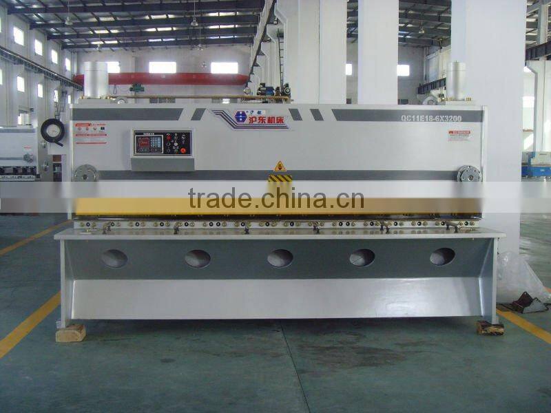 Hydraulic sheet metal guillotine cutting machine