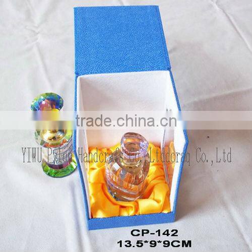 high quality blue perfume box made in china