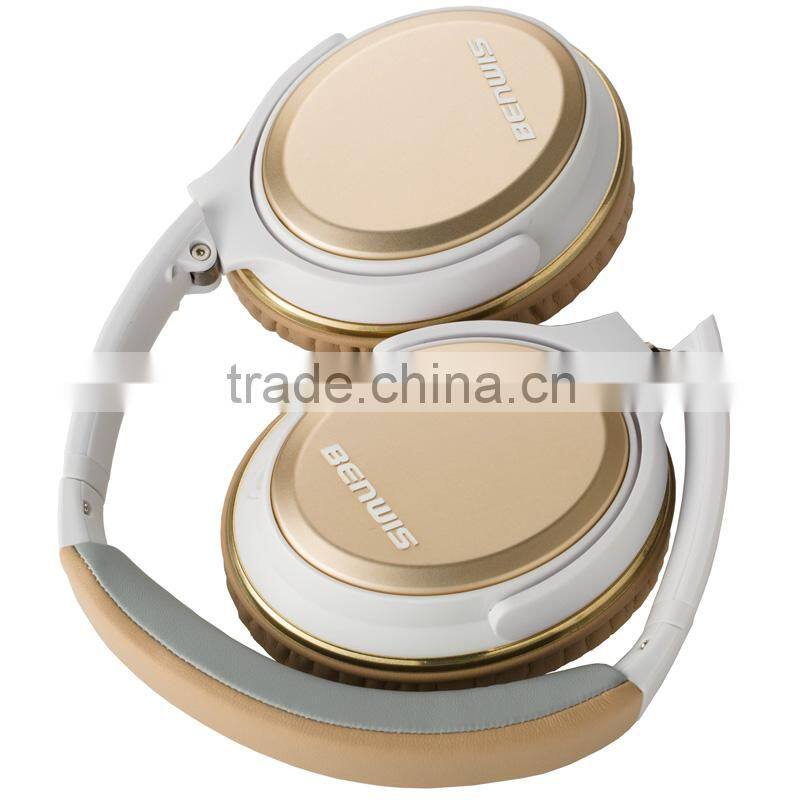 2015 BENWIS H800 wireless headset bluetooth HD stereo voice headphone/earphone with mic for mobile phone,computer