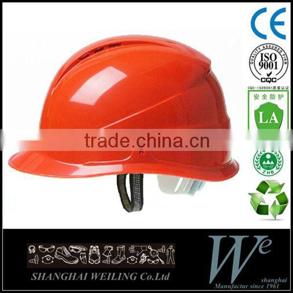 chemical safety helmet CE proved with Chin Straps