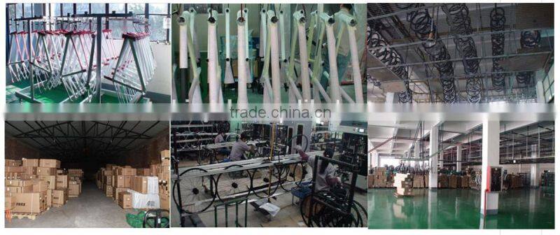 2016 hot selling fixed gear bike frame with front fork and led mountain diving flashlight free shipping