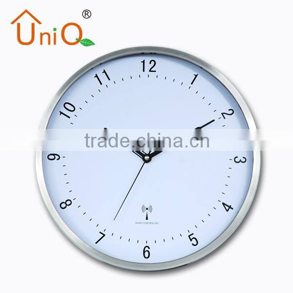 Large decor hanging metal wall clock