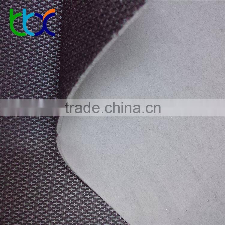 EVA Foam sheet with Cambrelle lining Nonwoven Cross Design Fabric