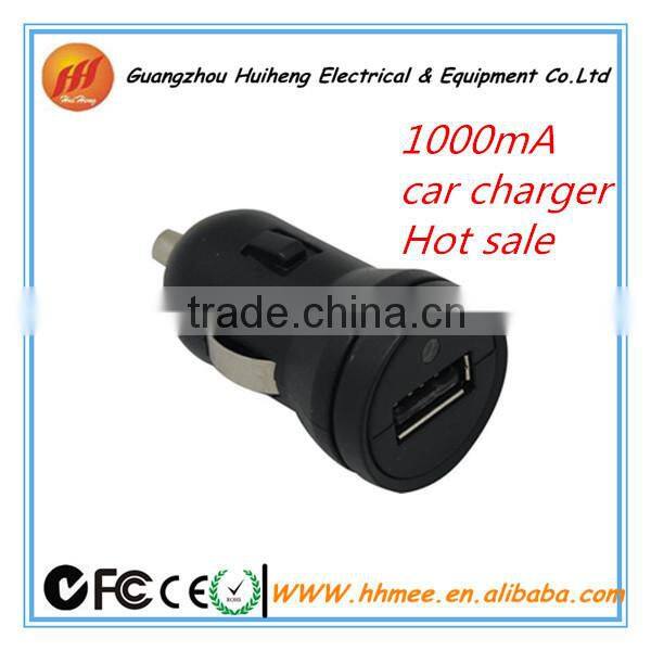 New model 5V 1a one port usb car charger