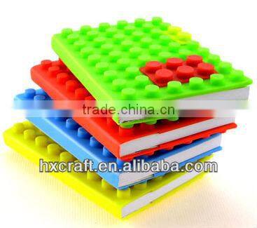 Silly Mini Block Notebook Silicone Various Colours to Choose from