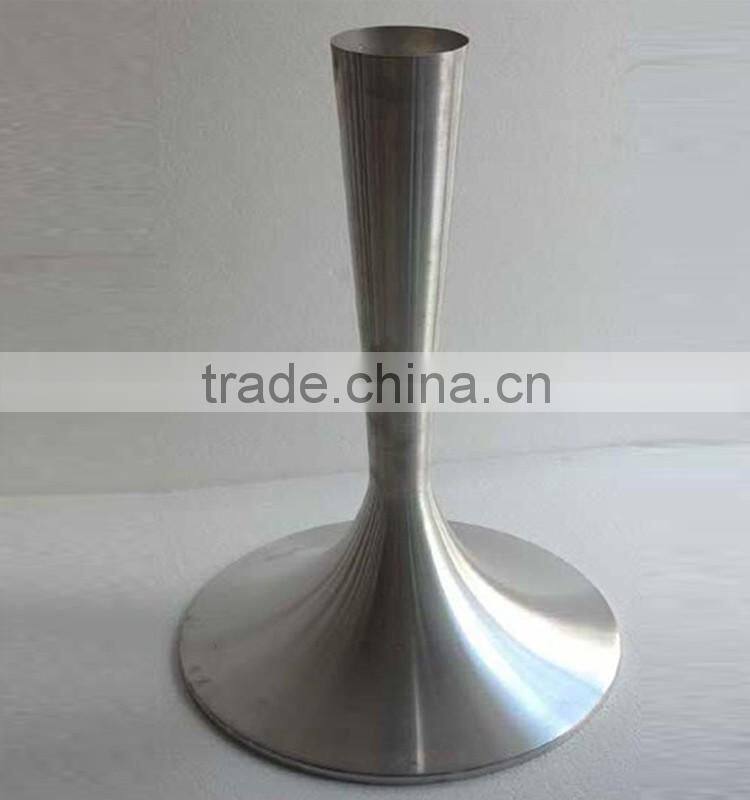 Custom wrought iron table bases unique black cast iron table base