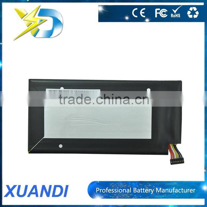 shenzhen manufacturer tablet li-polymer internal battery for NEXUS 7