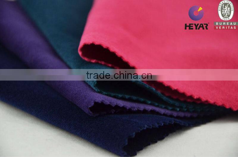 Black Color Cotton Bamboo Velvet Fabric