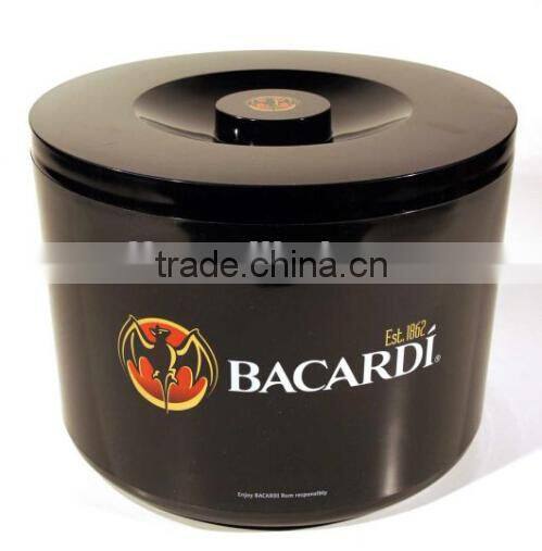 10 liters double layer wine ice bucket with lids for beer promotion