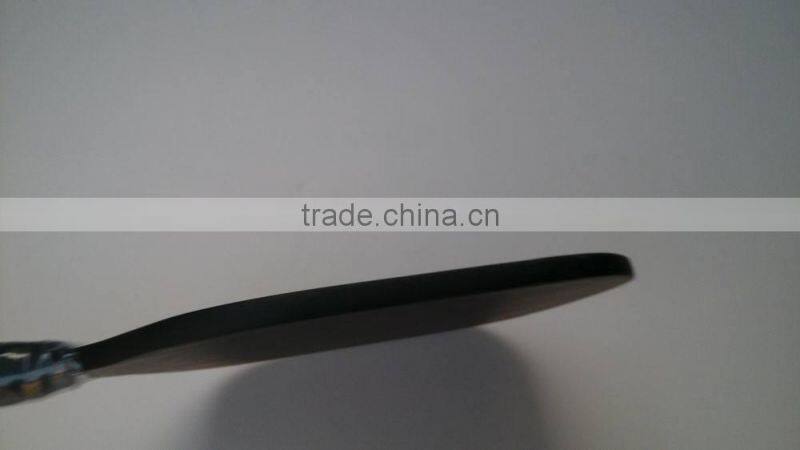 square face 100% glassfibre+ wood paddleball racket