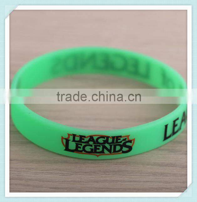 custom rubber bracelet cool silicone wristband