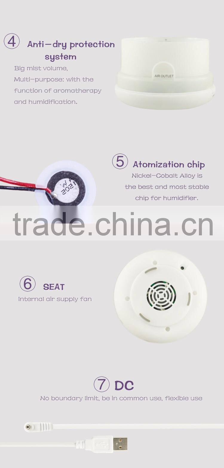 aroma mist diffuser / color changing aroma diffuser / essential oil lamp