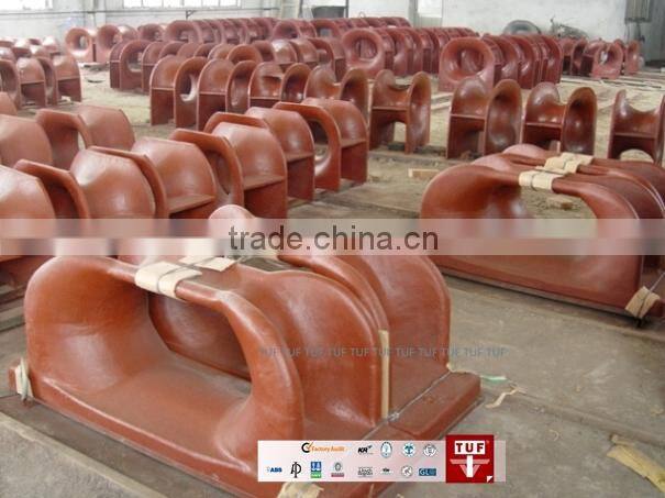 Marine Deck Equipment Bollard Double Bitts Chcok Cleat