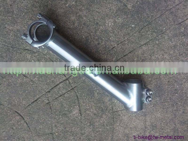 Titanium Tandem Bicycle Stem Custom Titanium Bike Stems for Road Mountain Tandem Bikes XACD Titanium Bike Stem in China