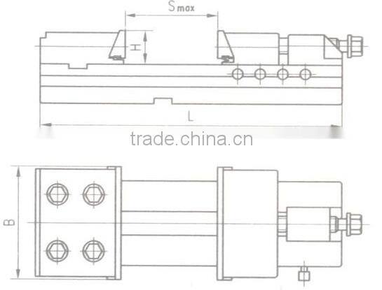 GT150A quick action precision modular vise