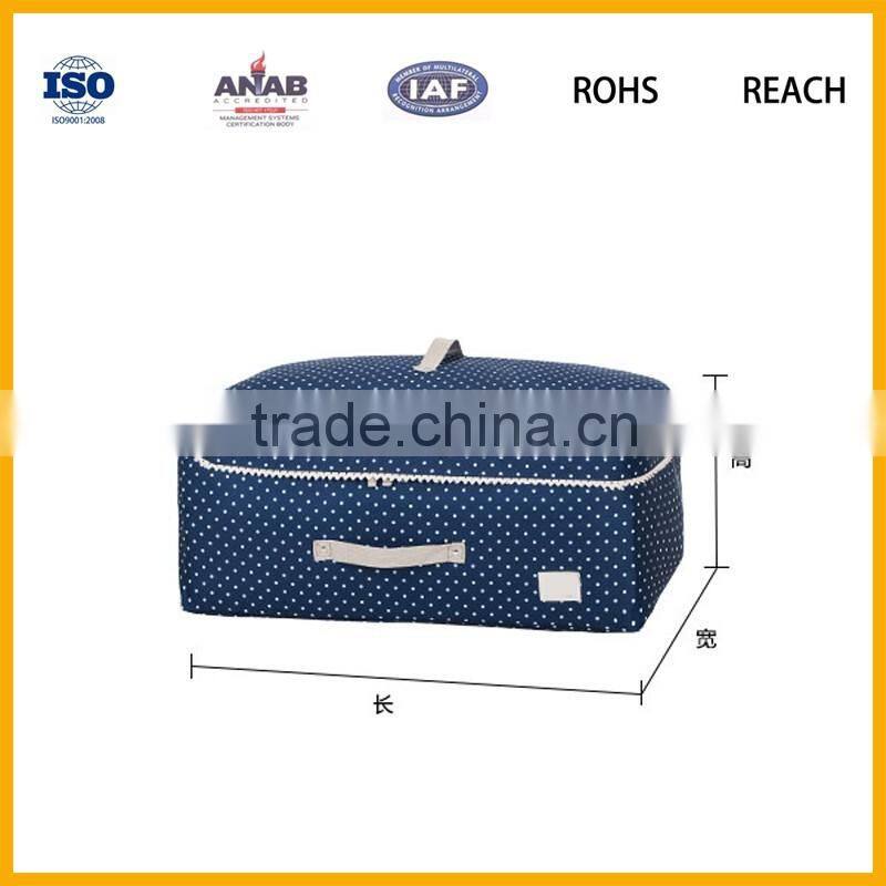 Folding Bamboo Charcoal Sweater Clothes Blanket Closet Organizer Storage Bag