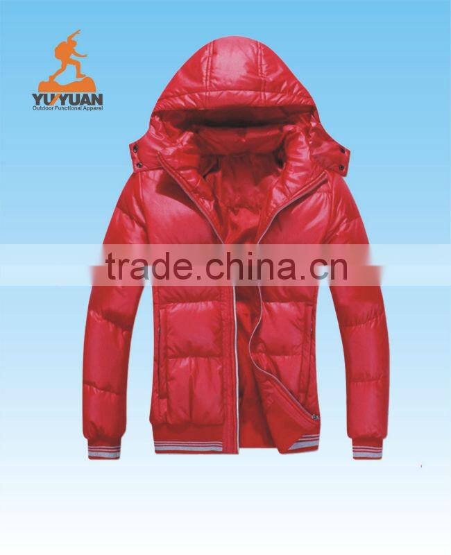 Highly popular!!!Mens hoody down jacket,windproof fashionable winter outdoor parka