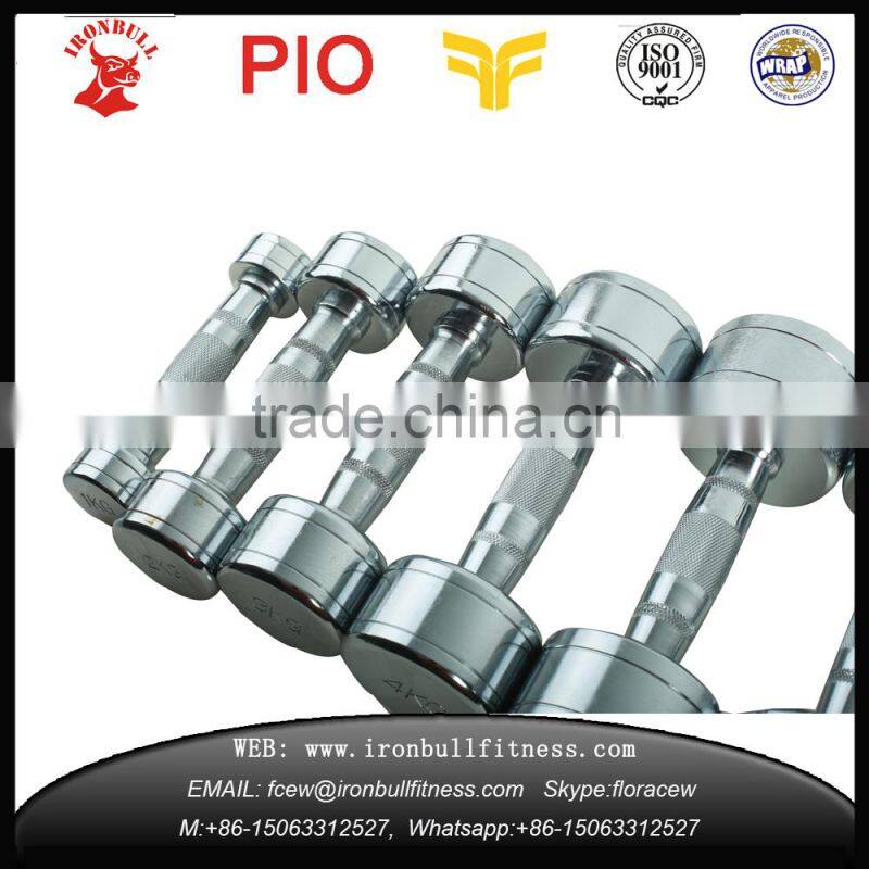 stainless steel chrome dumbbell kg