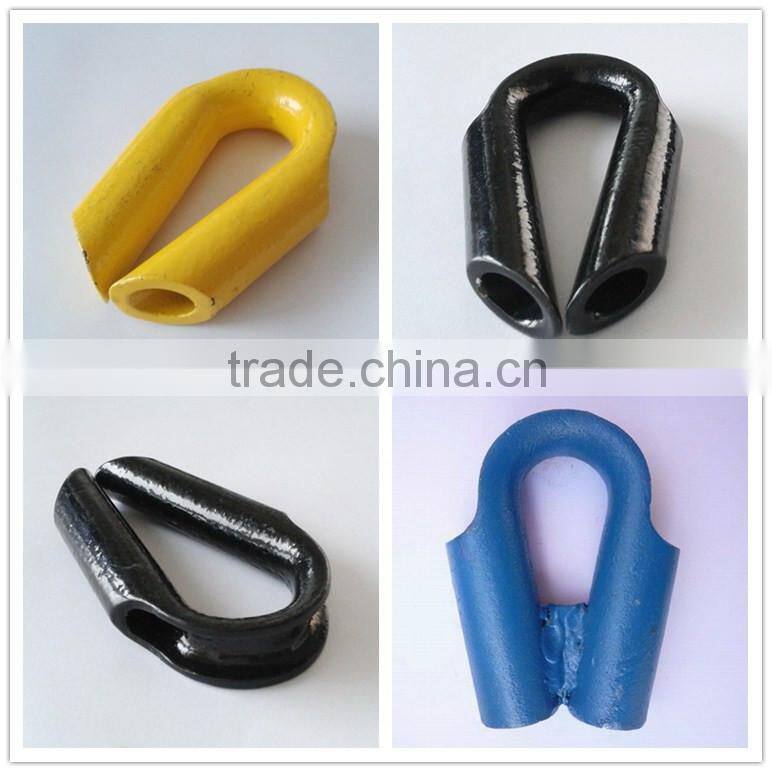 Powder Plastic Wire Rope Tube Thimble