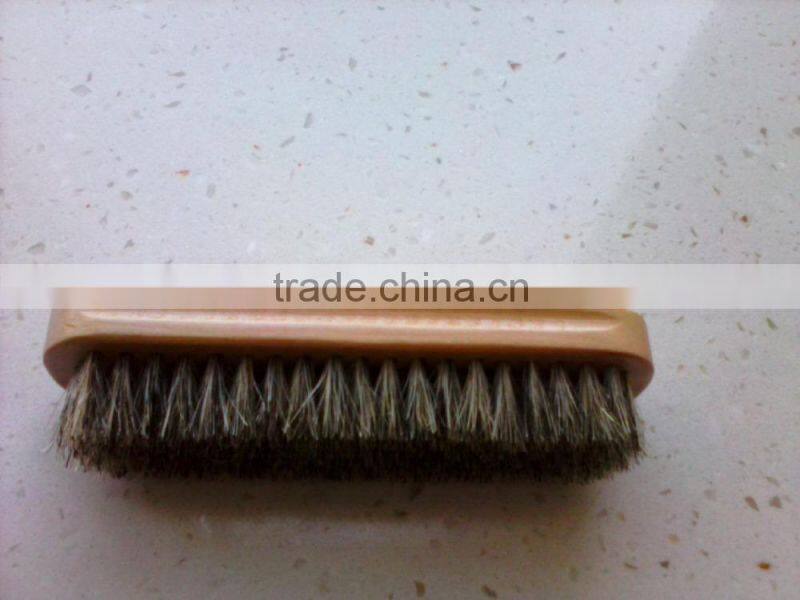 Maple wood shoe brushes