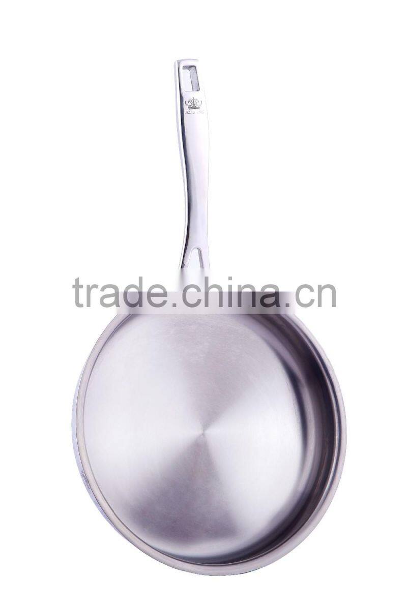 good quality hot sellimg Titanium cookware exclusive with glass lid100% titanium frying pan non stick fry pan
