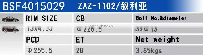 BAOSTEP Newest Products Oem Design Rims Wheels For Chevy Silverado