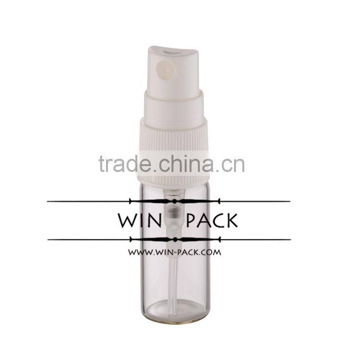 7ml 8ml 10ml 12ml 15ml clear glass pefume spray vials with white plastic cap, sprayer bottle manufacturer