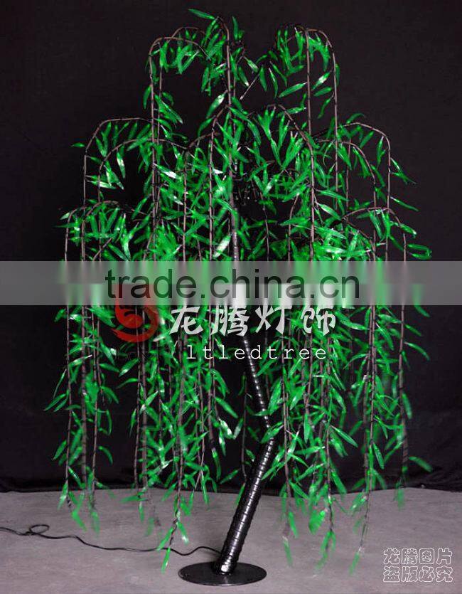Double warterproofing 2m tall Led willow tree