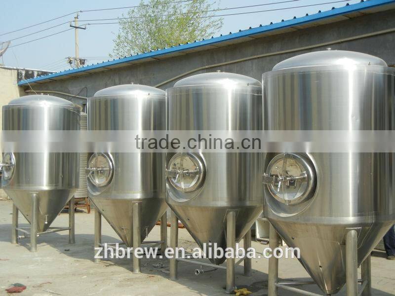 500L beer brewing equipment, used at bar, restaurant, made by red copper, SS material
