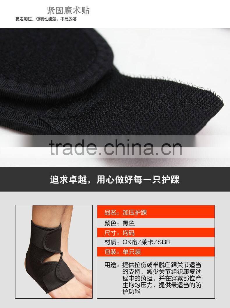 Wholesale Neoprene Waterproof Foot brace Compression Sleeve Ankle Support