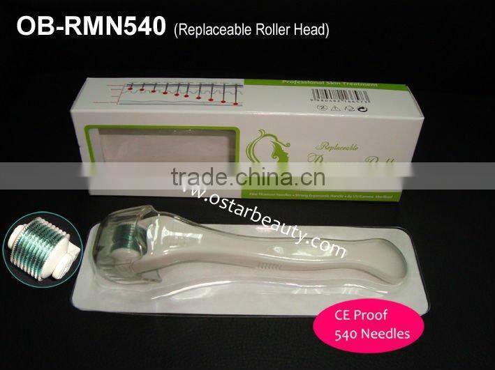 ( CE Proof ) Replacement derma roller system beauty needle roller RMN