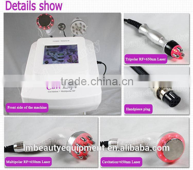 2015 Newest rf cavitation lipo slimming machine