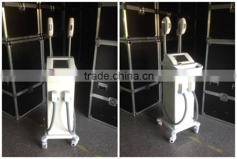 MES-K3 Two handpieces small shr laser/ OPT IPL hair removal