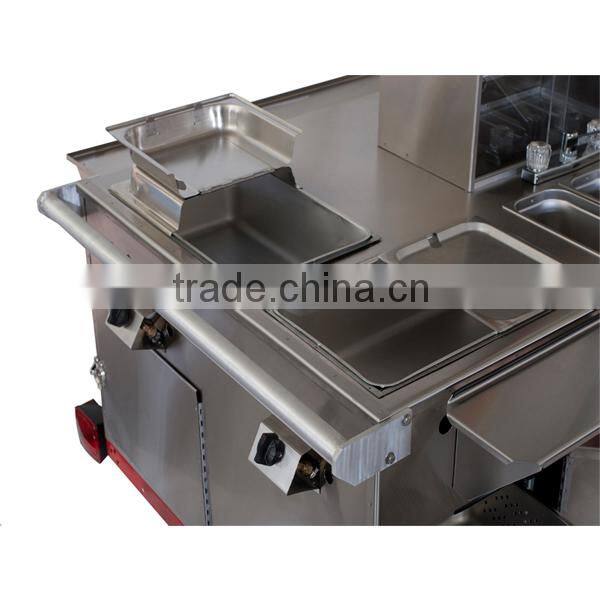 JX-HS200B.2015 China Mini portable mobile electric hot dog cart
