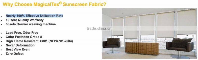 Windowscreen Jacquard Sunscreen Roller Curtains And Blinds Fabric