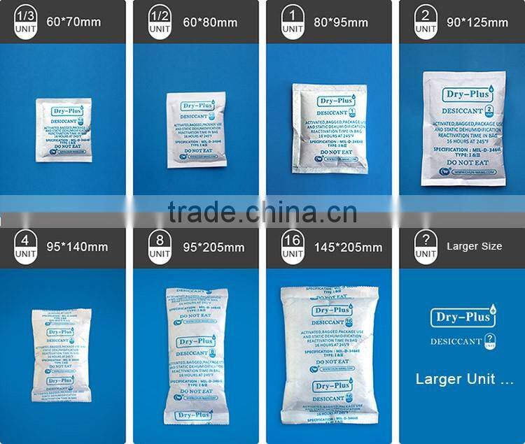 High Efficient 1-16Unit Clay Desiccant Packet for Electronic Product