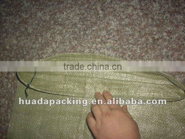 PP Woven bags with drawstring on top